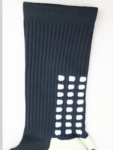 1 paio Calzini color block atletico - Multicolore - Visualizzare 3