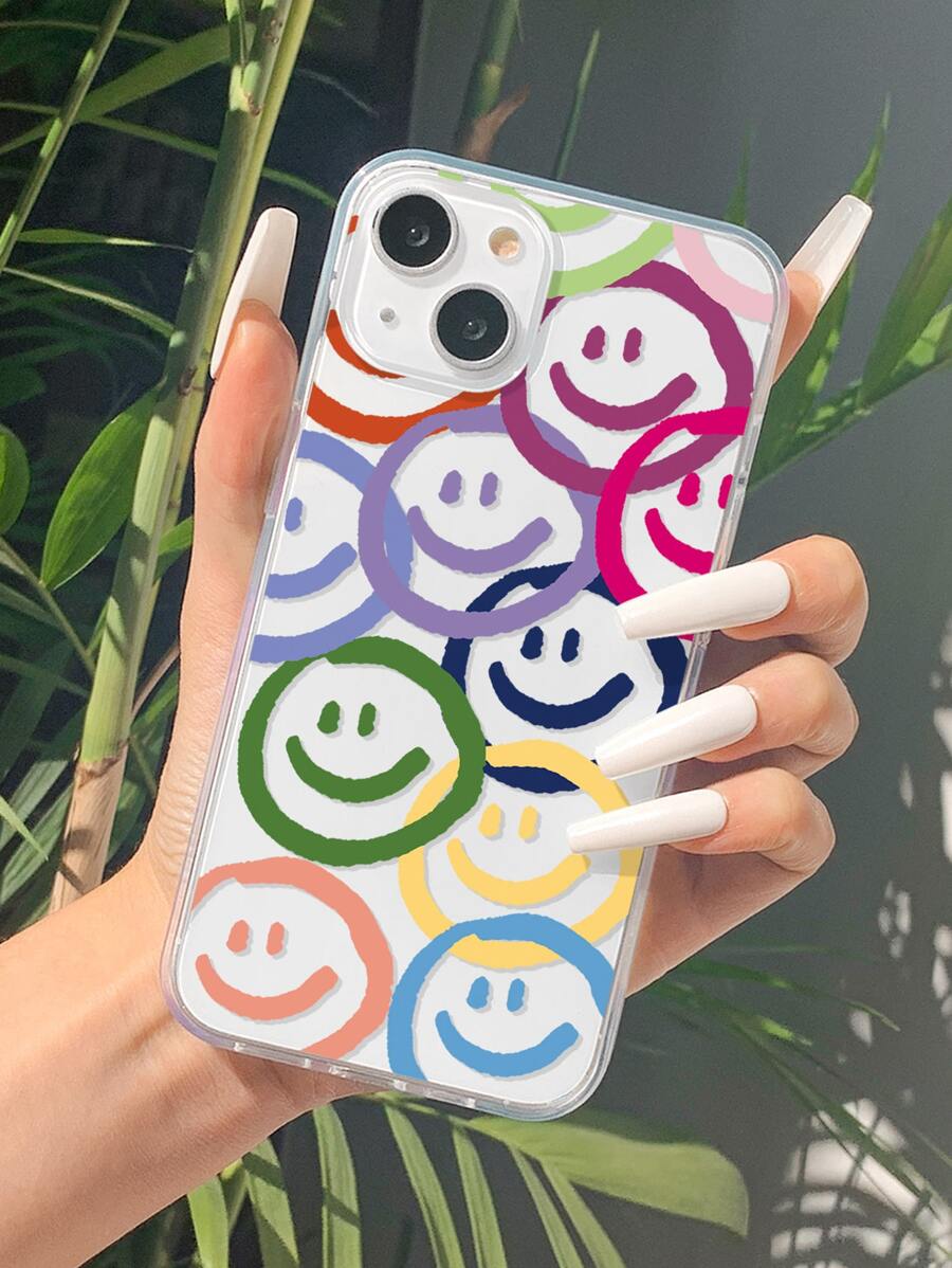 Vỏ điện thoại rõ ràng đồ họa hoạt hình - Nhiều màu - Xem 1