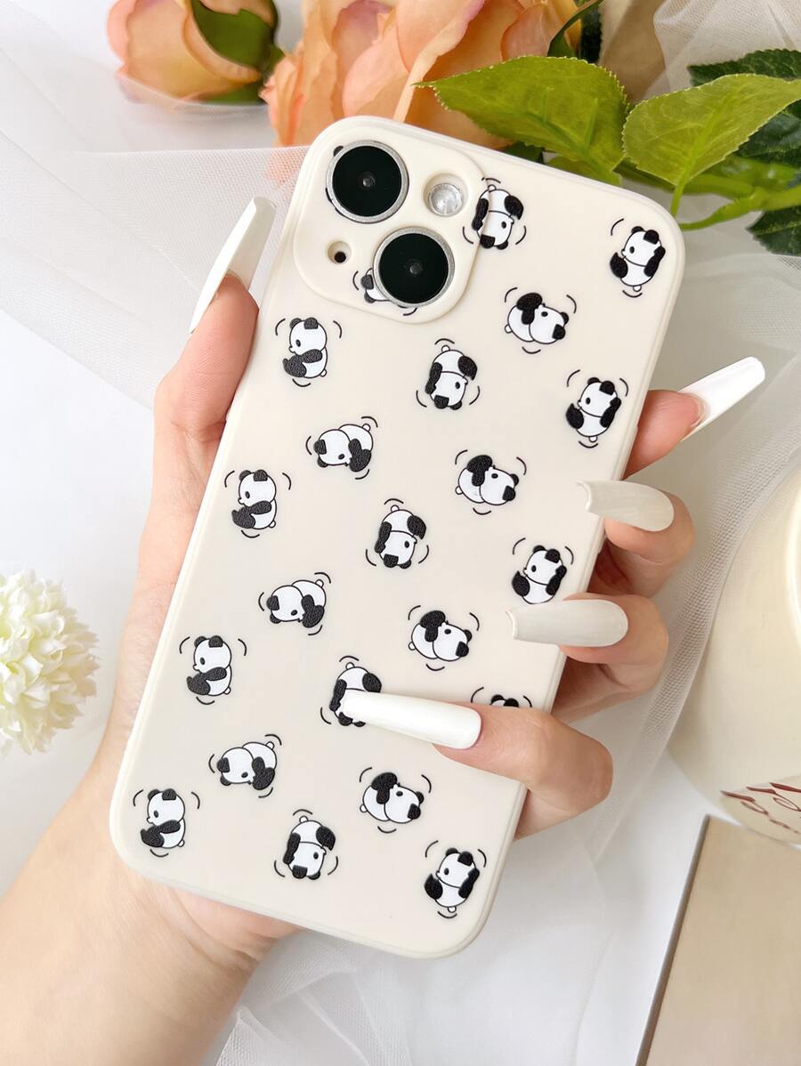 Funda para móvil con estampado de panda - Multicolor - Ver 1
