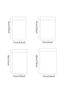 10 chiếc Túi đựng thư bong bóng màu trơn, Túi đóng gói đa năng đơn giản cho gia đình, văn phòng, trường học - màu xanh lá - Xem 7