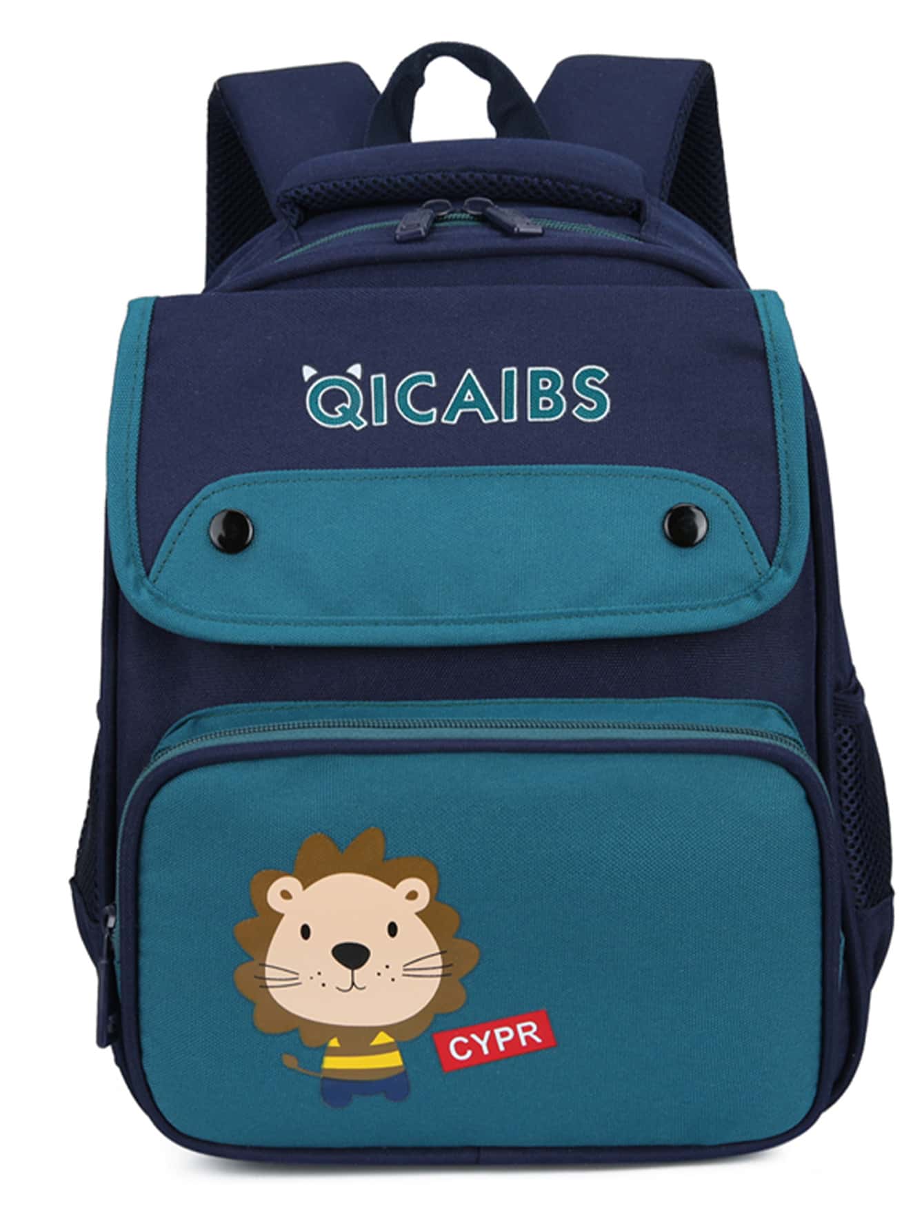 Chicos Mochila con patrón de dibujos animados para - Verde - Ver 1