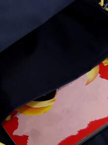 Chicos Mochila con patrón de dibujos animados para - Verde - Ver 3