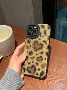 Leopard Pattern Phone Case - Multicolor - View 2
