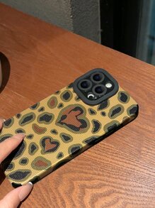 Leopard Pattern Phone Case - Multicolor - View 3