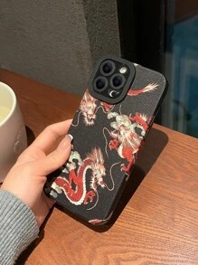 Ốp điện thoại họa tiết rồng Trung Quốc - Nhiều màu - Xem 2
