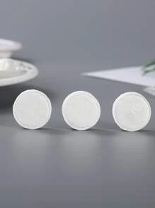 20 件装一次性便携式压缩毛巾 - 白色 - 查看 2