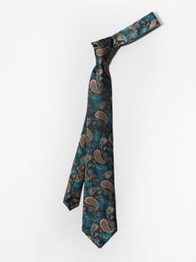 Cà Vạt Họa Tiết Paisley Nam Thời Trang Cho Bữa Tiệc - màu xanh lá - Xem 5