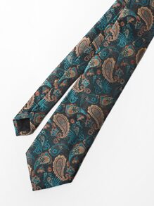 Cà Vạt Họa Tiết Paisley Nam Thời Trang Cho Bữa Tiệc - màu xanh lá - Xem 6