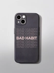 Mermaid Designs Funda para móvil con estampado de letra - Multicolor - Ver 1