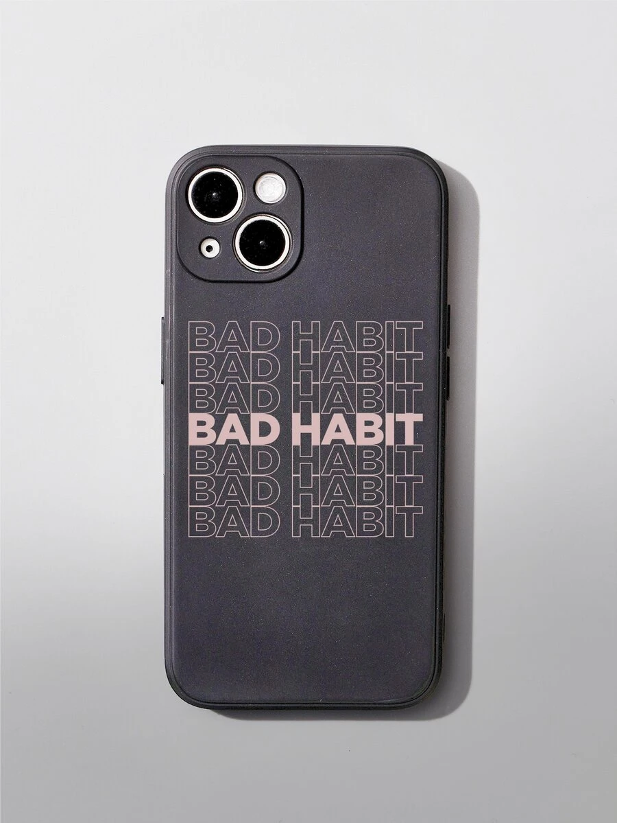 Mermaid Designs Funda para móvil con estampado de letra - Multicolor - Ver 1