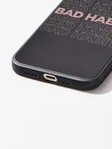 Mermaid Designs Funda para móvil con estampado de letra - Multicolor - Ver 5