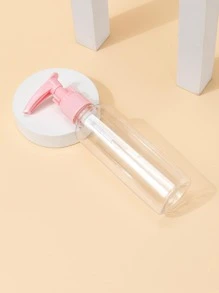 1 个 100 毫升分装瓶，空透明分配器容器，适用于旅行装化妆品，空化妆品可再填充旅行容器塑料发胶瓶喷雾器，适用于香水护肤彩妆乳液，客厅家居卧室浴室家居装饰，旅行用品，婚礼，派对，生日，送给男士妈妈爸爸朋友的礼物，新年，配饰，有趣的礼物