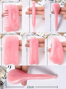 1 Bộ con lăn massage mặt, que massage, dụng cụ massage khuôn mẫu, bộ dụng cụ massage mặt, cổ và vai đa năng, làm đẹp, sản phẩm chăm sóc da, spa, chăm sóc bản thân, dụng cụ chăm sóc da, chăm sóc mặt, đồ dùng thẩm mỹ, massage, dụng cụ massage mặt, con lăn mặt - Hồng - Xem 4