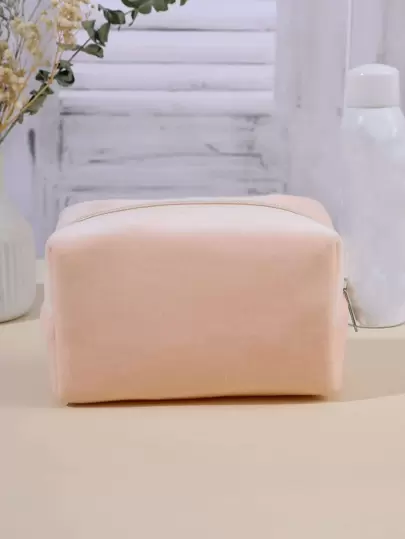 1pc Beige Flannelette Portable Household Organization Travel Makeup Bag For Women Girls Storage Makeup Organizer Makeup Case, Makeup Bag, Make Up Bag, Makeup Bags, Cosmetic Bag, Makeup Organiser, Makeup Pouch, Bag, Vanity, Make Up Pouch Bag, Make Up Bags, Small Makeup Bag, Makeup Pouch, Cosmetic Bag, Large Capacity, Large Makeup Bag, Christmas Gifts, Pouch, Pouch, Clutch / Small Handbag, Makeup Organizer, Makeup Organize, Pouch, Brush Holder, Mini Pouch, Large Capacity Pouch, Christmas Gifts, Pouch, Makeup Pouch, Travel Essential