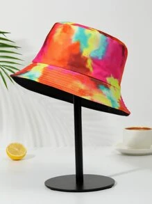 紮染漁夫帽 - 紅色 - 查看 1