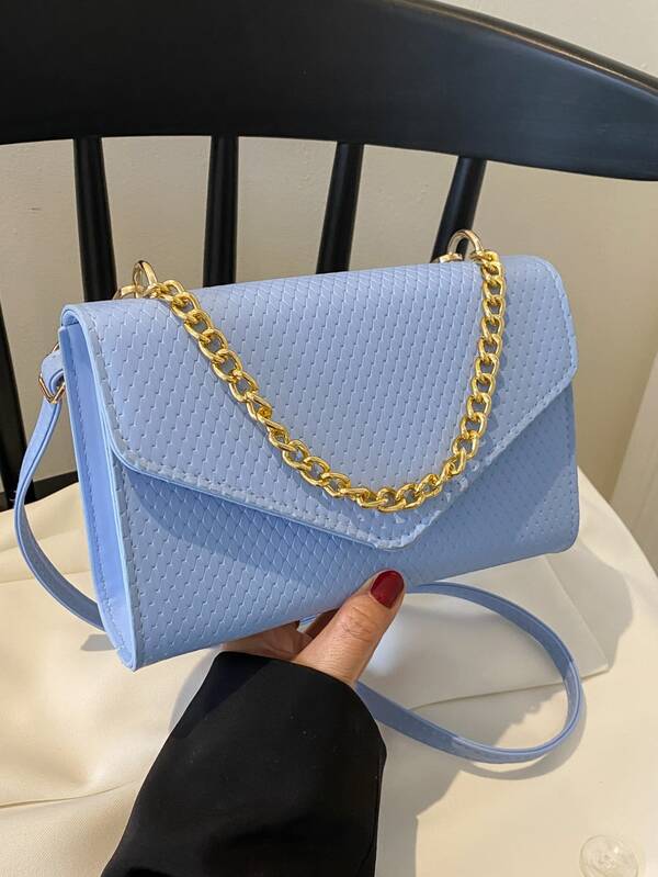 New Style Women's Square Bag Embossed Handbag Clamshell Bag Shoulder