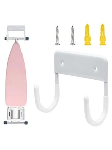 1pc Iron Alloy Hanging Hook, Modern Solid Hanging Storage Rack For Home - White - View 4