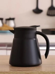 1 cái nồi cách nhiệt bằng thép không gỉ - màu đen - Xem 1