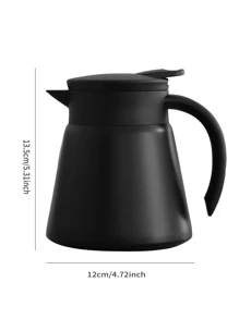1 cái nồi cách nhiệt bằng thép không gỉ - màu đen - Xem 4