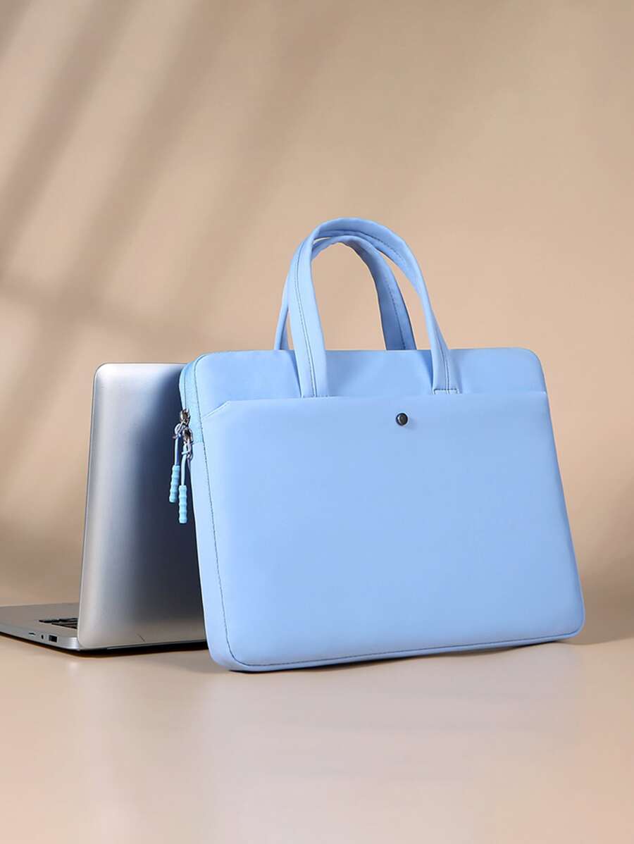 1 个 13 英寸/14 英寸/15 英寸大容量多功能电脑、手机、iPad 便携包 - 藍色 - 查看 1