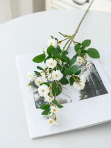 1 件人造玫瑰花束，适用于家庭、餐桌、婚礼、户外花园、生日、派对装饰和拍摄道具、情人节、礼物 - 彩色 - 查看 7