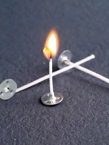 100 件 8 厘米蜡烛芯，2.6/8/10/12/16/18/20 厘米，蜡烛制作套装，房间装饰，