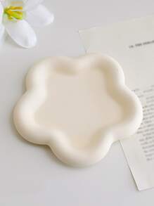 Bandeja De Joyería Con Diseño De Flor, Regalo Para El Día De San Valentín - Beis - Ver 3