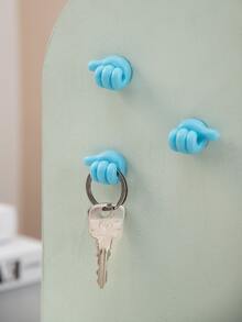 1 cái/5 cái/10 cái/20 cái Móc treo tường hình ngón tay cái (Màu ngẫu nhiên) - Màu xanh lam - Xem 6