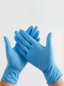 20pcs/set Rubber Household Glove, Modern Disposable Dishwashing Glove For Household - Blue - View 2