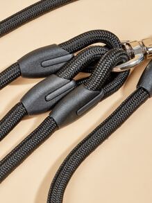 1pc 3 In 1 Pet Leash For Cat And Dog For Outdoor - Black - View 4