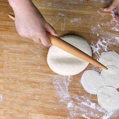 1 cái Cán Gỗ, Cây Lăn Bột Hiện Đại Cho Nhà Bếp