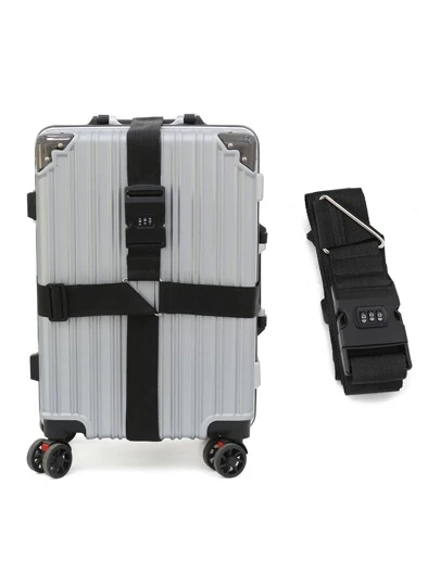 带密码锁的行李安全带，用于固定和加强交叉包装学校学校用品暑假假期返校宿舍必需品旅行必需品海滩旅行整理器暑假返校包学校用品学校配件学校用品