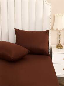 1入組棕色床墊套現代織物床笠 - 棕色 - 查看 5