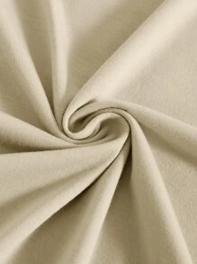 SHEIN EZwear Cartoon Graphic Tee - Apricot - View 5