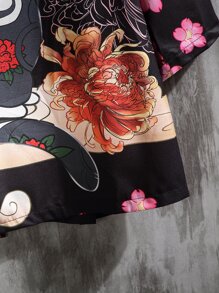 Manfinity Nam In hoa Lỏng lẻo Áo sơ mi Không có Áo thun - Nhiều màu - Xem 5