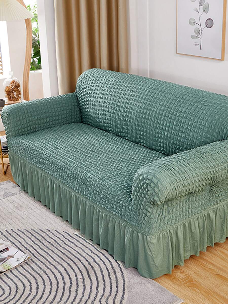 1 Miếng Bong bóng Gai Đàn hồi Bọc ghế sofa - màu xanh lá - Xem 1