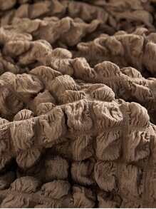 1pc Bubble Gauze Elastic Sofa Cover - Camel - View 4