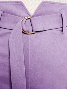 BizChic 缺口腰帶腰帶長褲