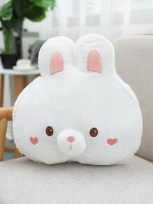 Cartoon Rabbit Shaped Decorative Pillow - Multicolor - View 1