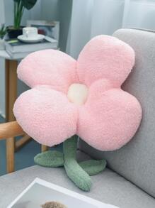 1 chiếc gối trang trí hình hoa - Hồng - Xem 1