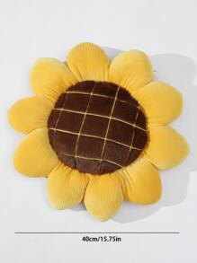 Flower Design Decorative Pillow - Multicolor - View 5