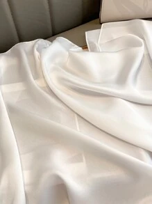 1 Stück weicher, atmungsaktiver, minimalistischer, Einfarbiger Schal für tägliche Kollokation