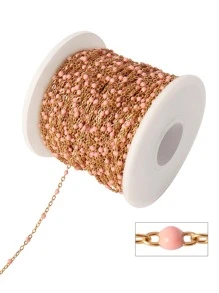 1卷DIY首飾配件 - 金色 - 查看 1