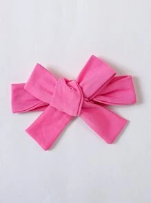 Đứa bé gái Xù Hoa Sen Áo liền quần Dây thắt cổ & Băng đô đầu - Hồng - Xem 3