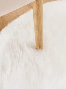 1 tấm thảm trắng, thảm trải sàn hiện đại cho gia đình - trắng - Xem 5