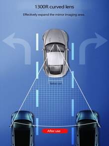 1 Stück Spiegel Auto Sicht - Schwarz - Übersicht 6