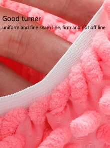 1入組粉色掃把套現代滌綸多功能套