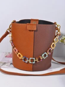 Random Color Acrylic Bag Strap Portable Bag Accessories Stylish Durable For Rookies & White-collar Workers For Teen Girls Women College Students