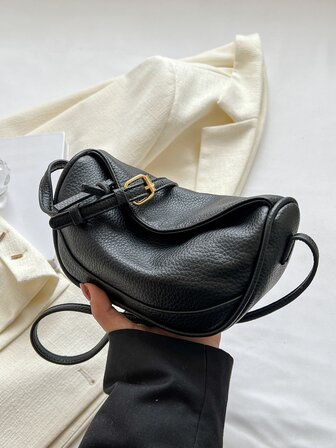 極簡流浪包迷你黑色