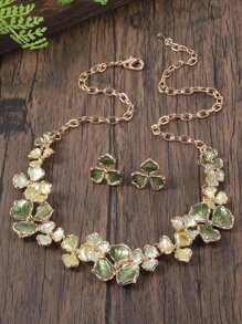 Bộ trang sức trang trí hoa 3 cái/bộ - Nhiều màu - Xem 2